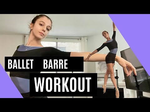 BALLET BARRE WORKOUT | 7 Beginner Exercises to Tone your Legs