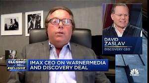 IMAX CEO on WarnerMedia and Discovery deal