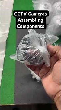 CCTV Camera Assembling Components and Housings
