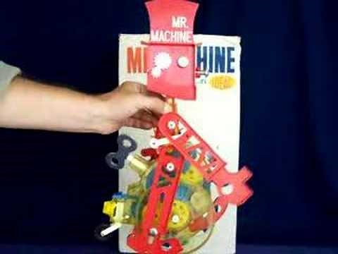 Ideal Toys Mr Machine 1960 Marvin Glass Design