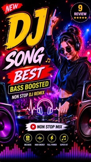 “Bass Booster Night 🎶 | DJ Remix | Party Anthem 2026”💥#djsong #music #shorts