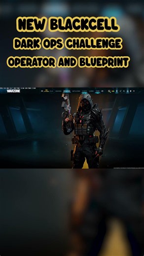 Secret Blackcell dark ops operator #warzone #callofduty #rebirthisland #cod #viral