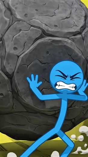 Only ONE Stickman Used His Brain! 😂#stickman #animation #obstacle race,