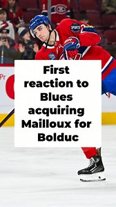 205K views · 380 reactions | What do you make of the #STLBlues trading Zack Bolduc to the Canadiens for Logan Mailloux? | STL Sports Central | Facebook