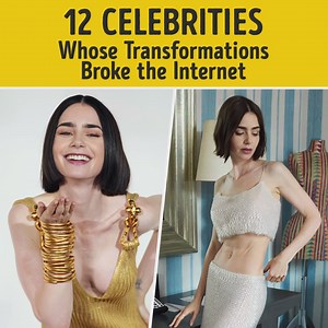 12 Celebrities Whose Transformations Broke the Internet | Bright Side