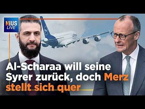 Merz backtracks: Will 80 percent of Syrians not have to go home after all? | NIUS Live from April...