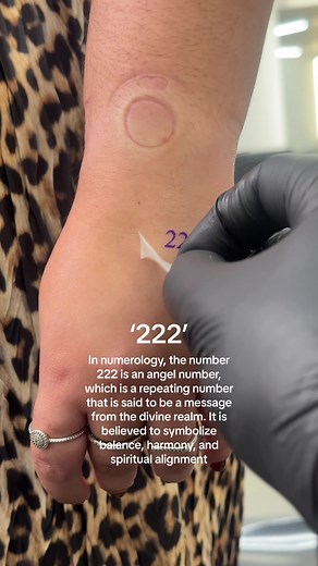 Understanding the Symbolism of 222 Angel Number Tattoos