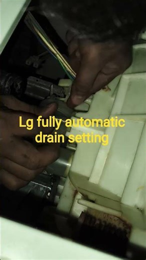 Lg fully automatic washing machine drain setting