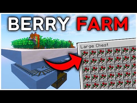 The EASIEST Berry Farm in Minecraft 1.21 (Tutorial)