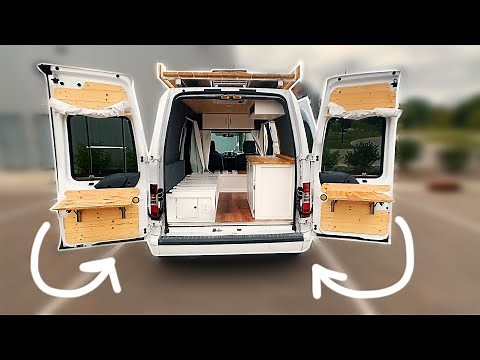 MICRO CAMPER | FULL TOUR!!! (2010 Ford Transit Connect)