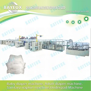 [Hot Item] Full Servo U Shape Baby Diaper Makinng Machine