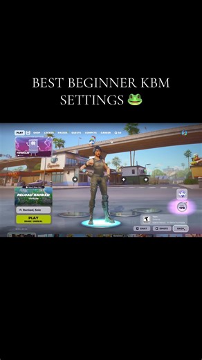 BEST KBM SETTINGS FOR BEGINNERS #fortnite #techtok #fyp #kbmconsole #kbm