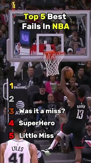 Worst NBA Moments Ranked #nba #basketball #fails