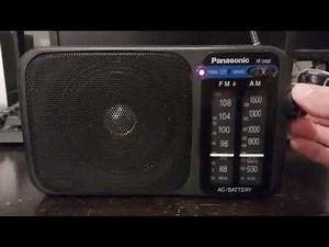 Panasonic RF-2400 FM/AM Transistor Radio