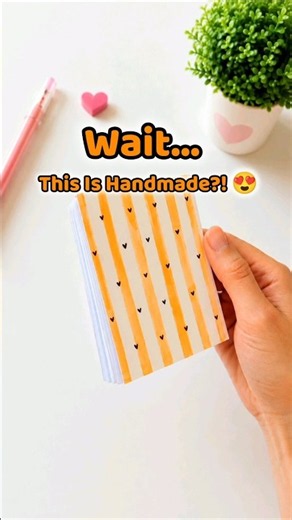 I Made a Simple Notebook From Paper 📓✨ | Easy DIY