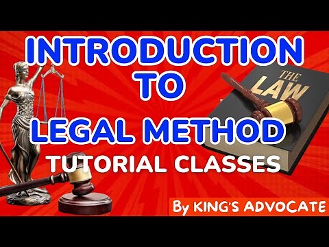What is Legal Method? A Practical Introductory Guide for All Students in Common Law Jurisdictions.