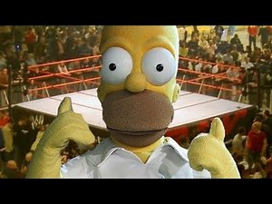 El Gran Homero Simpson Volvio a WWE 2K28