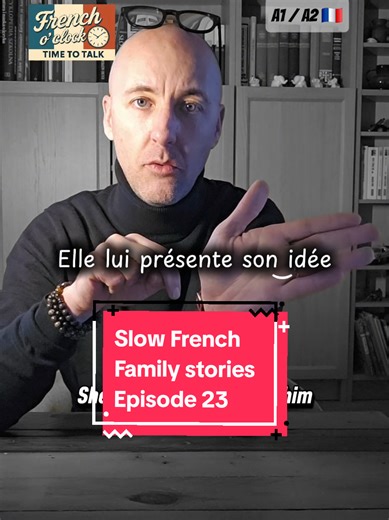 Slow french podcast to practice your pronounciation with the shadowing method. Listen and repeat, perfect basic exercice for beginners to learn how to speak french faster from A2 to B1 level. Topic: How to react #frenchtok #learnfrench #podcasts #Speakfrench #pronounciation