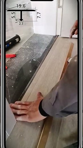 Aluminum T Shape Transition Trim Installation | Tile to Wood Floor Transition Profile