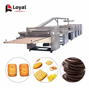 Automatic Biscuit Production Line - Loyal Biscuit Plant Equipment Manufacturer