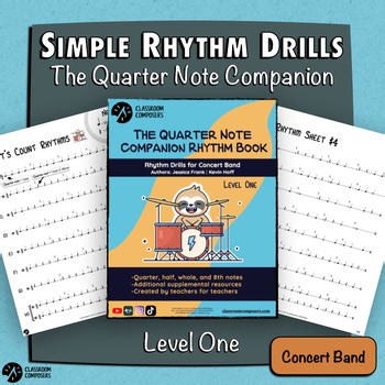 Rhythm Activities for Beginning Band | Simple Practice Exercises | Level One