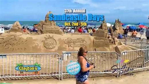  Sandcastle Days 2025 is back Oct 2-5 at Clayton’s!  Bands,  Fireworks,  Family Fun & it’s FREE ENTRY!  Vendors & sponsors – sign up now and be part of the island’s biggest beach fest! #SandcastleDays #ClaytonsBeachBar #SoPadre #spichamber #texasbestbeach #sopadre #foryou #southpadreisland | Clayton's Beach Bar and Grill | Facebook
