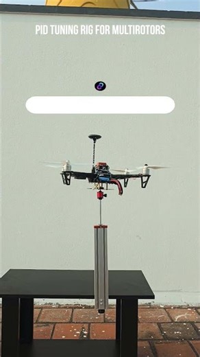 PID Tuning Rig #drone#uav#dronetechnology#aerospace#engineering
