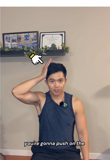 Physio Trick For Neck Pain! #neck #tight #stretch