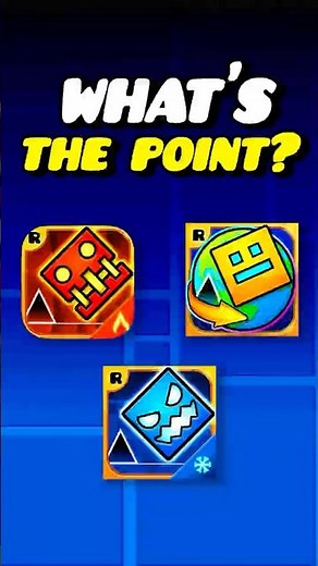 Why Are There 3 Geometry Dash Games? #geometrydash