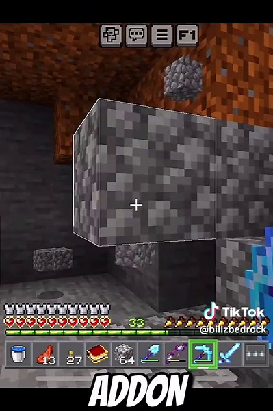 Baixei o Essentials que não tira as conquistas ⛰️⛏️ #Minecraft #minecraftbedrock #mine #addon #minecraftbuilding #minecraftisland
