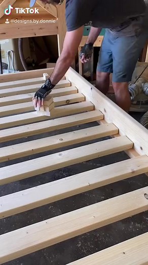 Bed frame construction! #homedecor #bed #woodworking | Jose Tanaka