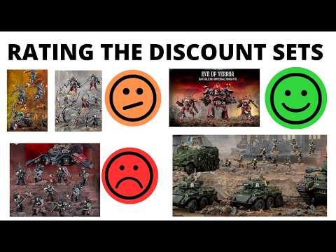 Rating Warhammer 40K's NEW DISCOUNT SETS - Which are Best and Worst?