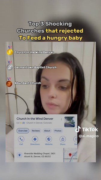 Top 3 Shocking Churches that rejected to feed a hungry baby #church #babyformula #mosque #nikalie #nikaliemonroe #testing #baby #hungrybaby #community #churchtiktok #fyp #faith