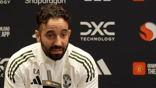 Amorim hits out at 'entitlement' amongst Man United's youth players