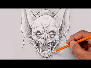 How To Draw the Chupacabra | Step by Step Sketch Tutorial - Videos For Kids