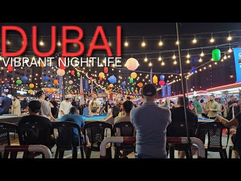 UAE DUBAI WALK TOUR | Dubai Vibrant Nightlife - Bur Dubai, Deira & Dubai Mall | 10.25.25: 4K-UHD