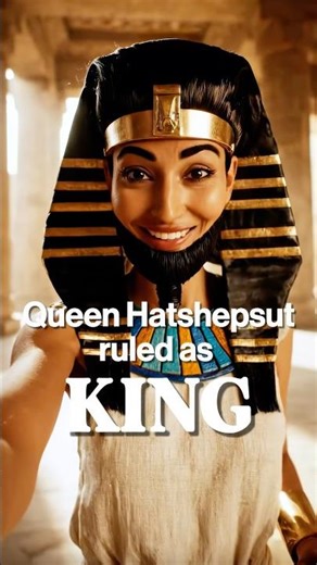 Queen Hatshepsut ruled as king