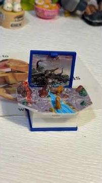 Micro Pop-Out Book Keychains - Dinosaurs!