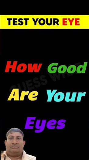 Test Your Eye Healths ➡️ ll Colour Blindness Test #eyes #eyetest #ytshorts #brainrot