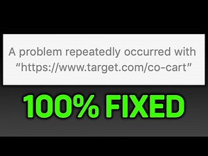 How To Fix A Problem Repeatedly Occurred In Safari