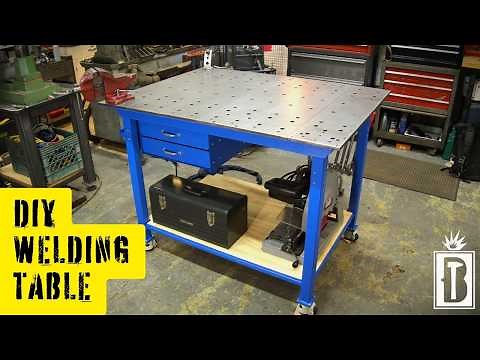 DIY Welding Table Build | Upgrading My Workshop!