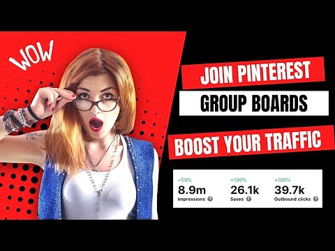How To Find And Join Pinterest Group Boards In 2024| Boost Your Traffic With This Pinterest Tutorial