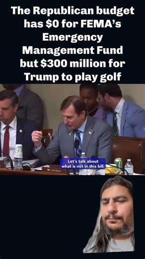 200K views · 6.7K reactions | $0 for emergencies, $300 million for golf. Republican priorities do not include the American people. | Truth & Accountability Project | Facebook
