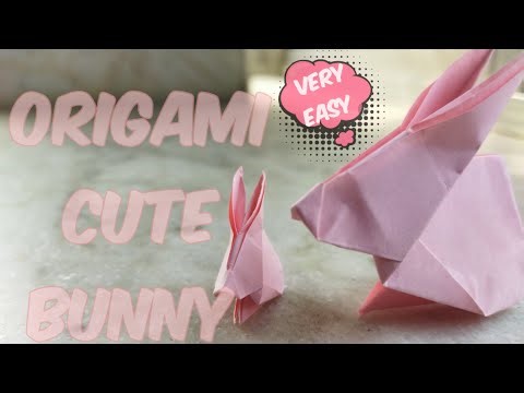 🐰 “How to Make a Cute Origami Bunny”|fold craft origami