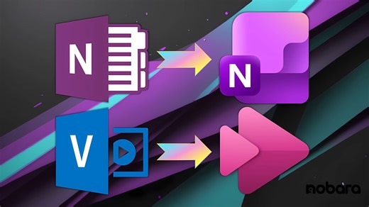 Microsoft OneNote 图标发展史 (2003~2026) Microsoft Stream 图标发展史 (2013~2026)