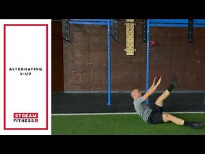 CrossFit Movements - How to do an Alternating V-up