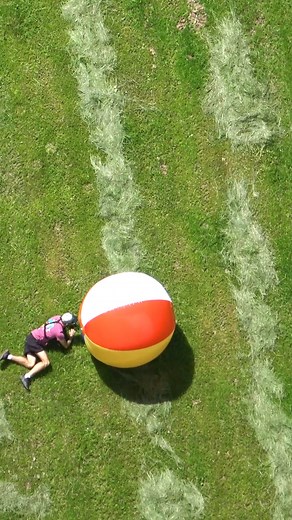 237K views · 4.1K reactions | Catching a Giant Beach Ball From 165M Dam #beachball #ball #dam #fall #fun #throw #game #playing #friends | How Ridiculous | Facebook
