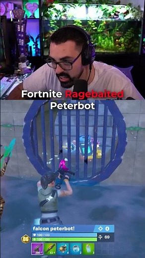 Fortnite Rage Baited Peterbot!