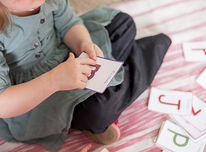 Make Your Own Tactile Letter Cards   FREE Templates