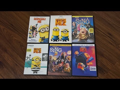 My ILLUMINATION DVD Collection